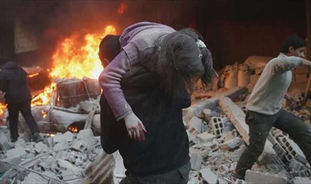 100 قتيل وجريج سوري بقصف جديد على ريف إدلب