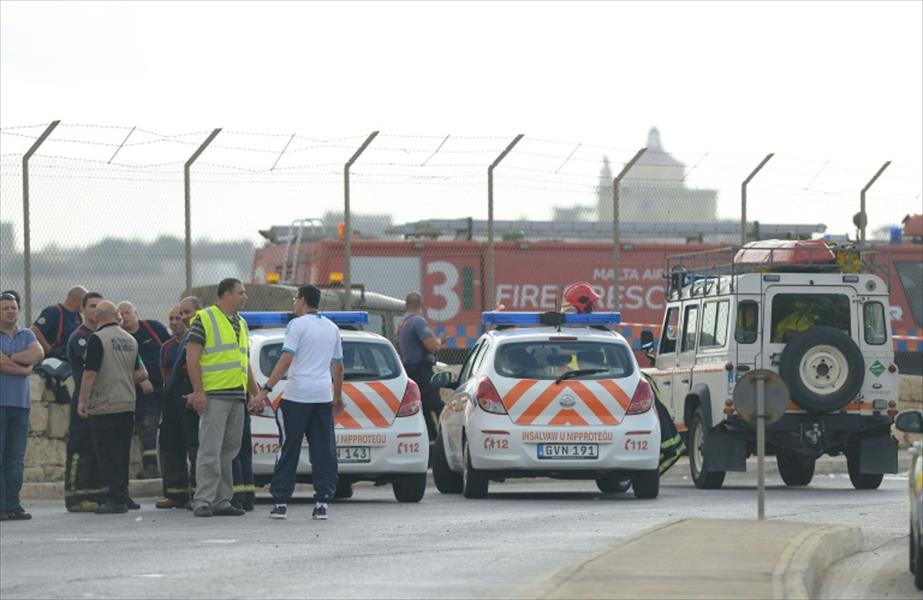 قتلى حادث مطار مالطا ينتمون للمخابرات الخارجية الفرنسية