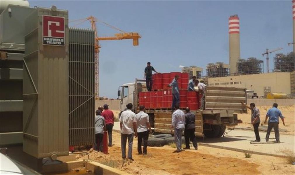 صيانة طارئة لوحدات توليد بمحطة شمال بنغازي