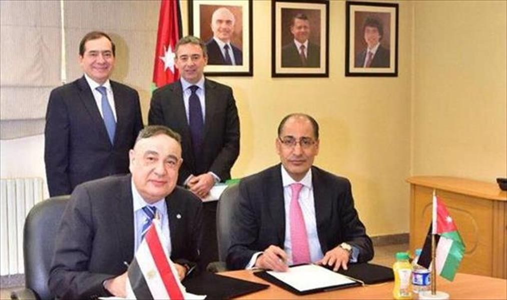 مصر والأردن يبحثان التعاون في مجال الغاز الطبيعي