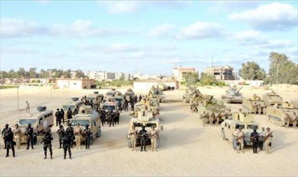 الجيش المصري يحبط محاولة استهداف تمركز أمني بسيارة مفخخة (فيديو)