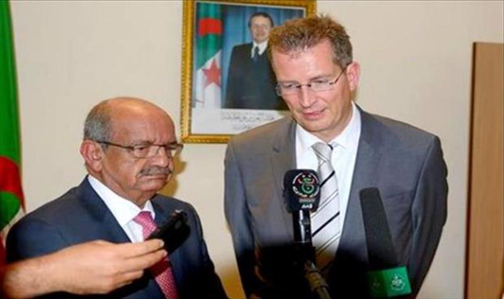 الجزائر وألمانيا تبحثان التحديات الأمنية في ليبيا