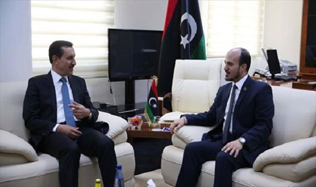 العماري يستقبل المبعوث التركي الخاص إلى ليبيا في طرابلس