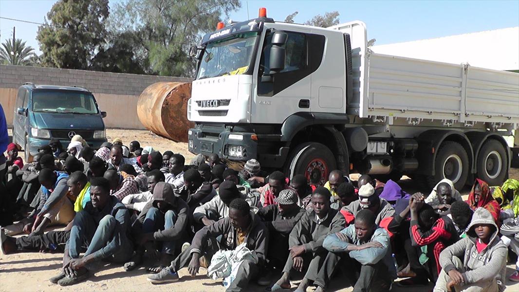 توقيف شاحنة تقل مهاجرين غير شرعيين ببلدية اسبيعة