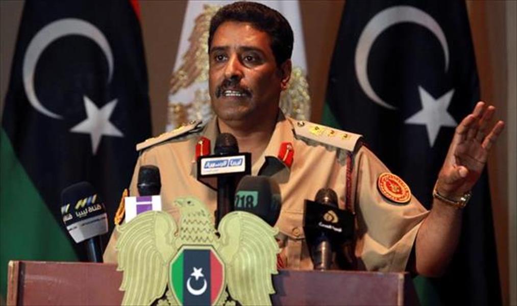 الجيش يرد على اتهامات «هيومن رايتس» بمنع عودة النازحين لبنغازي