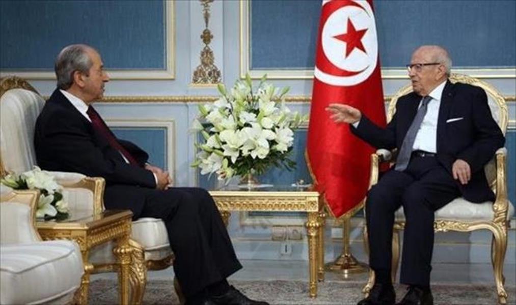 السبسي يبحث مع «الناصر» الوضع العام في تونس