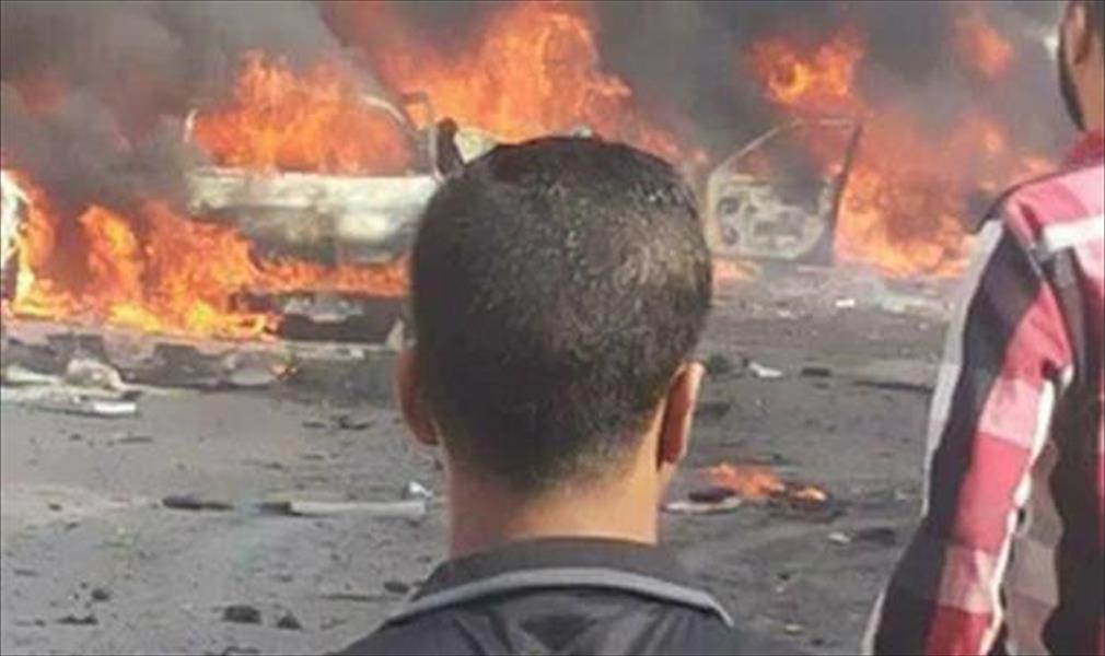 صور متداولة عن انفجار بنغازي