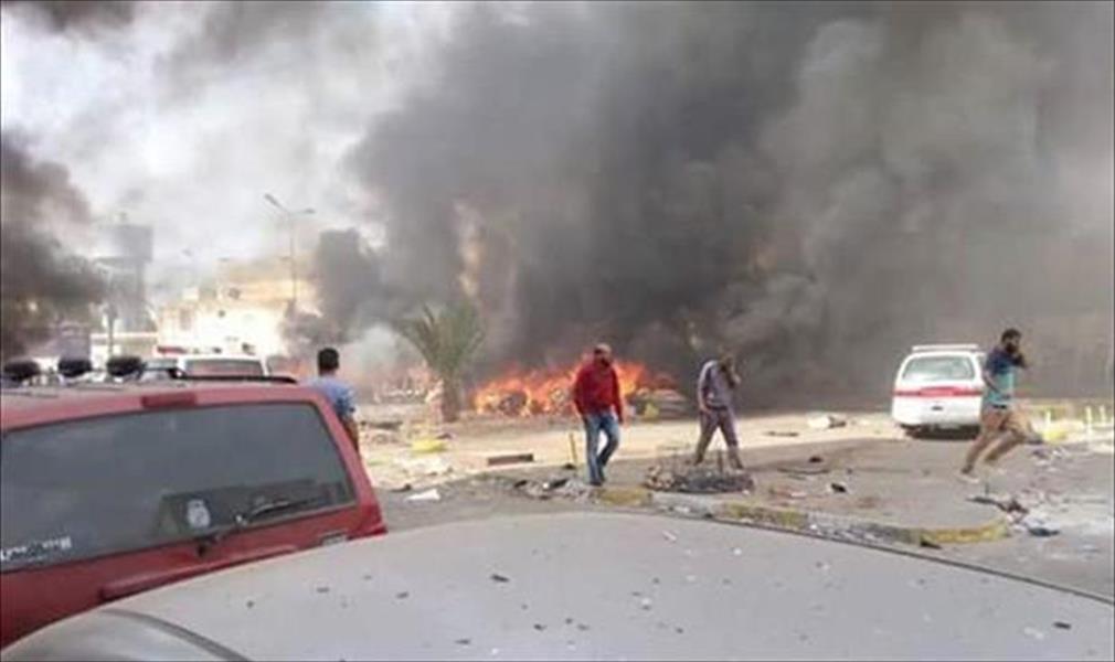 بالأسماء: جرحى انفجار بنغازي الـ26 بينهم مصري وطفل 7 سنوات