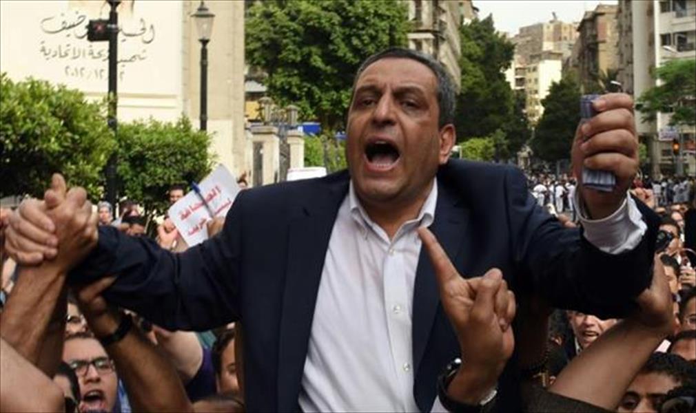 مصر: نظر طعن نقيب الصحافيين المصريين على حكم حبسه الشهر المقبل