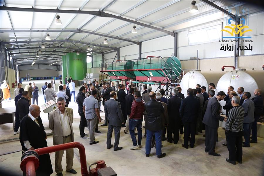 افتتاح مصنع للبتروكيماويات ومشتقاتها في زوارة