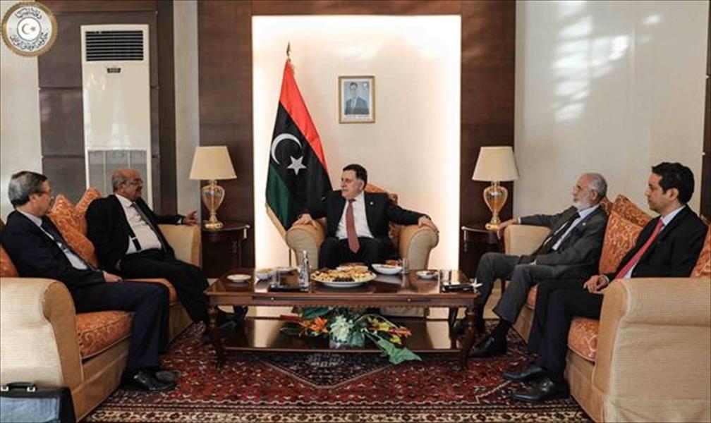مساهل يؤكد للسراج رغبة الجزائر في تقريب وجهات النظر بين الليبيين