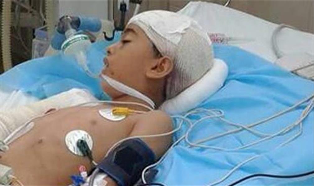 وفاة طفل جراء التفجير الإرهابي بمحيط الجلاء في بنغازي