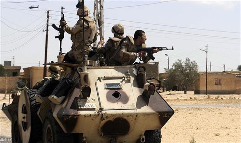 الصاعقة المصرية تقتل 5 مسلحين تورطوا في هجوم على كمين عسكري