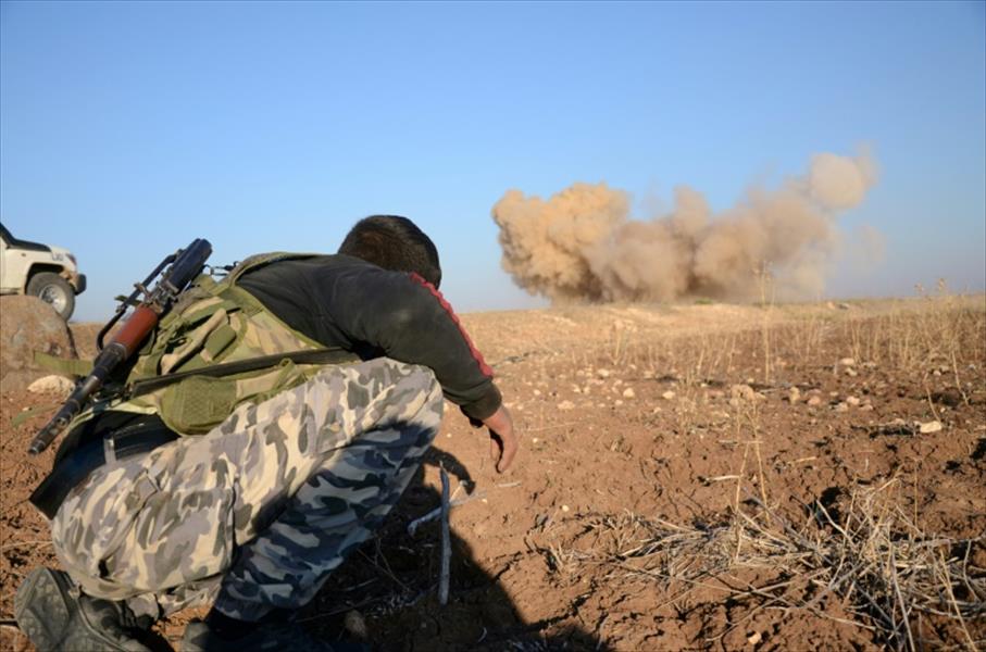 سلسلة انفجارات في معسكر مشترك للأكراد والتحالف الدولي بسورية