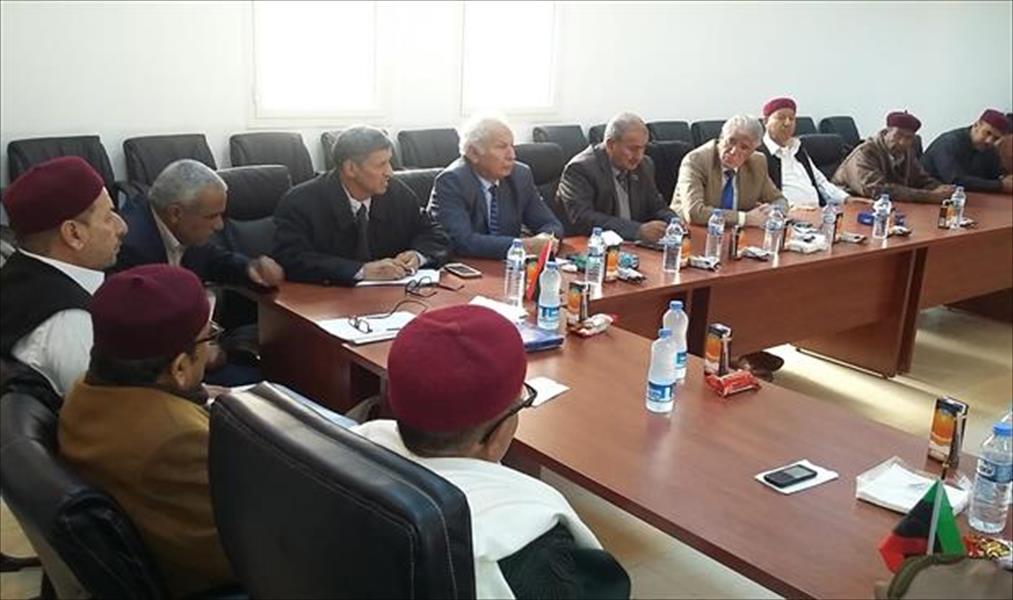 وفد من مجلس النواب يلتقي «مشايخ بنغازي»