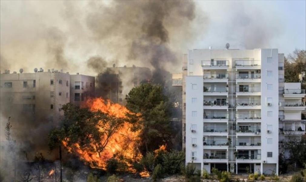 إسرائيل تعلن إخماد جميع الحرائق