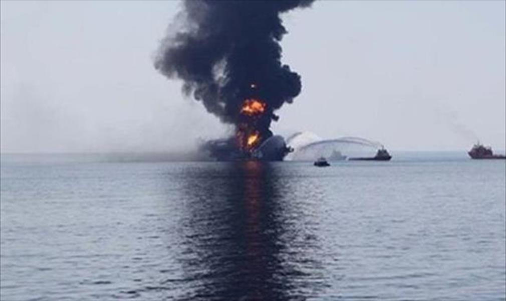 مقتل 5 إيرانيين بسقوط مروحية في بحر قزوين