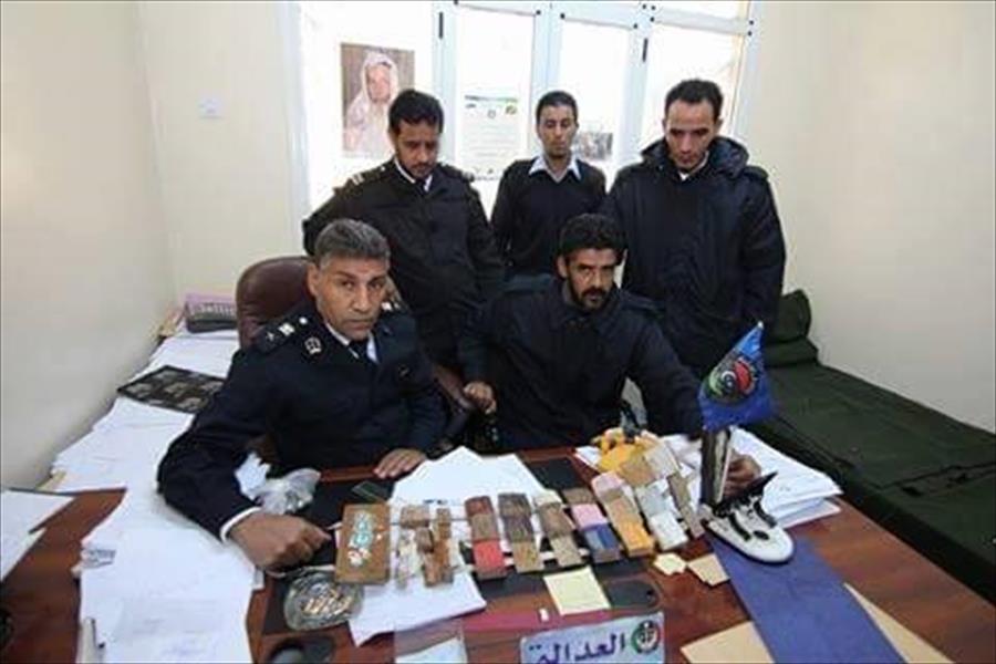شرطة شحات تعثر على حزام ناسف في منطقة سطية