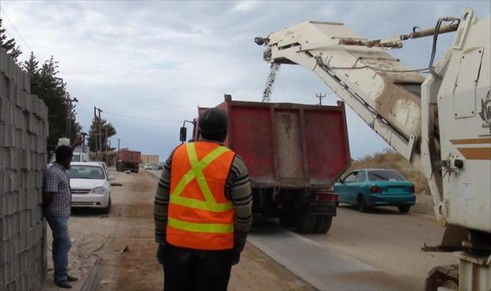«بلدي وردامة» يعلن الانتهاء من مشروع الطريق الرئيسي‎