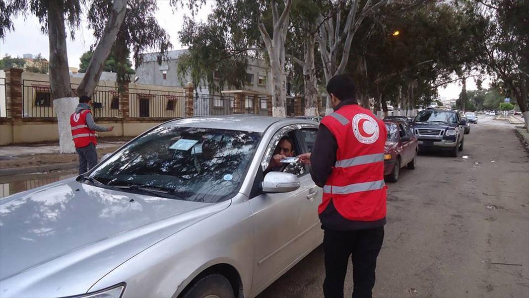 الهلال الأحمر شحات يطلق حملة توعوية حول تردي الأوضاع الصحية