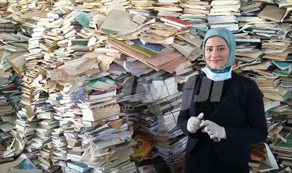 بالصور: انتشال 30 ألف كتاب من مخازن مكتب الثقافة بمنطقة النواقية