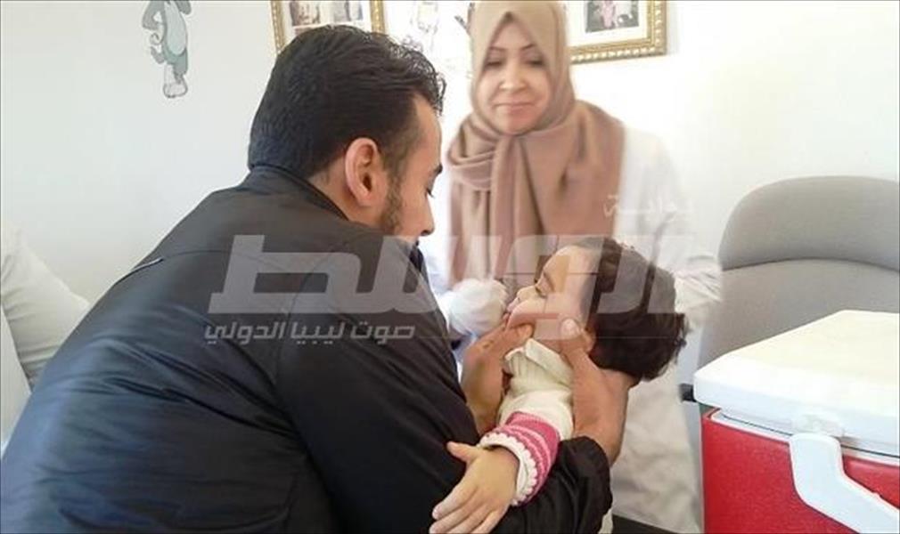 انطلاق حملة التطعيم ضد شلل الأطفال في بنغازي
