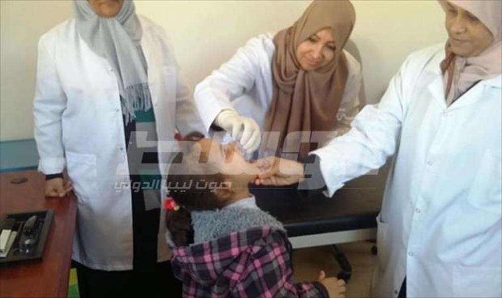 انطلاق حملة التطعيم ضد شلل الأطفال في بنغازي