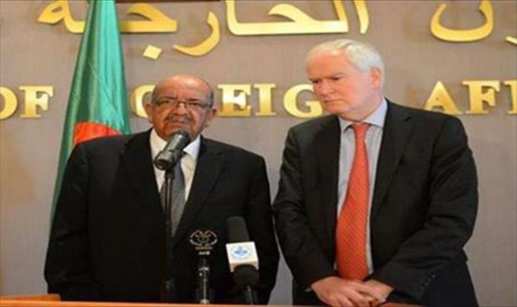 الجزائر وبريطانيا تجددان دعميهما وحدة أمن واستقرار ليبيا