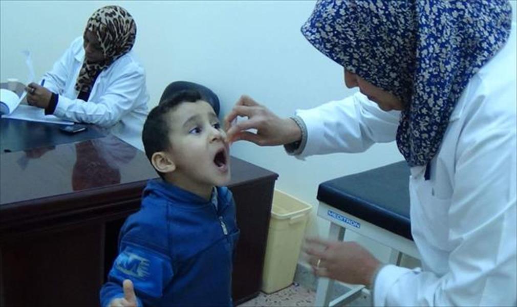 تطعيم 124 ألف طفل ضمن حملة التطعيم ضد شلل الأطفال ببنغازي