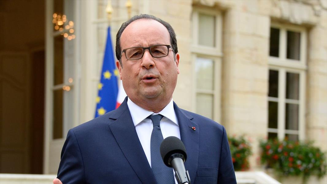 هولاند يحذر من تهديد «إرهابي قوي» يستهدف فرنسا