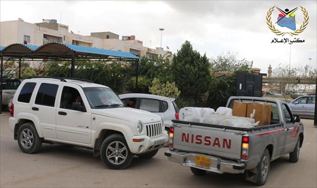 «الليبية للإغاثة» تزور مركز إيواء الهجرة «توكرة - المقرون»