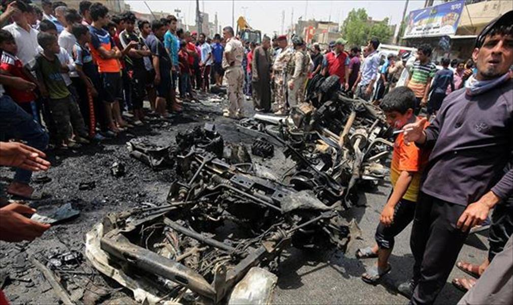 35 قتيلاً وجريحًا بهجوم انتحاري مزدوج في بغداد