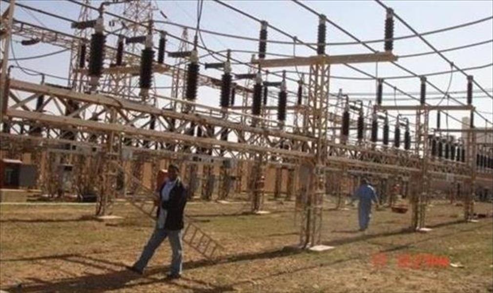 إنشاء محطة توزيع كهرباء في الدقادوستا ببنغازي