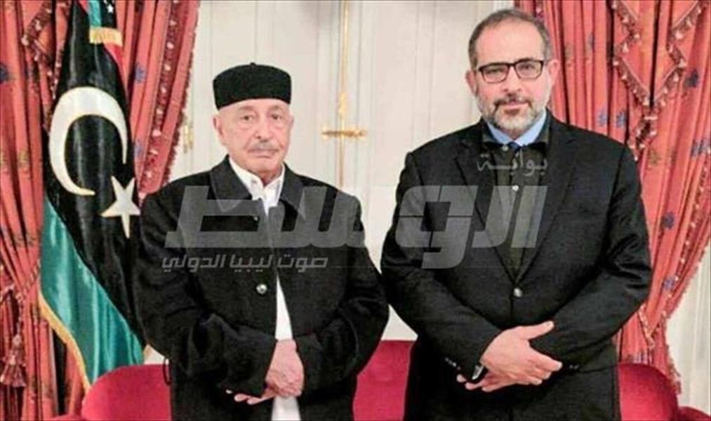عقيلة يستقبل مدير مجمع ليبيا للدراسات المتقدمة