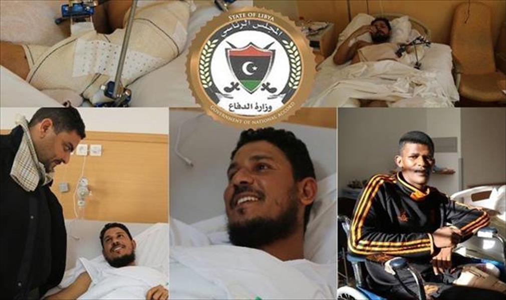 علاج 178 من جرحى الجيش الليبي في تونس