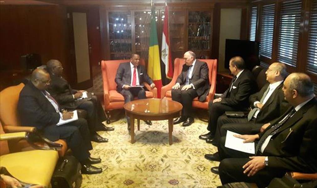 رئيس الكونغو يدعو السيسي لحضور اجتماع اللجنة الأفريقية رفيعة المستوى الخاصة بليبيا