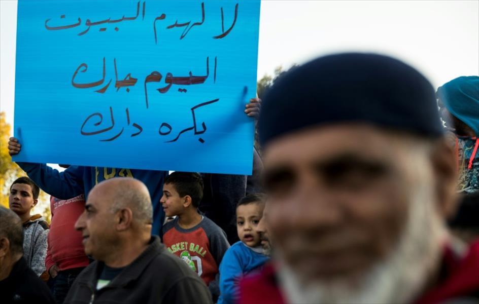 إضراب عام في البلدات العربية في إسرائيل ضد هدم المنازل