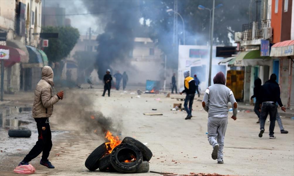 تونس: تجدد المواجهات بين الأمن ومحتجين في بن قردان