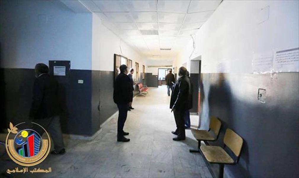 بالصور.. لجنة الأزمة بـ«أبوسليم» تزور أقسام الشرطة لصيانتها