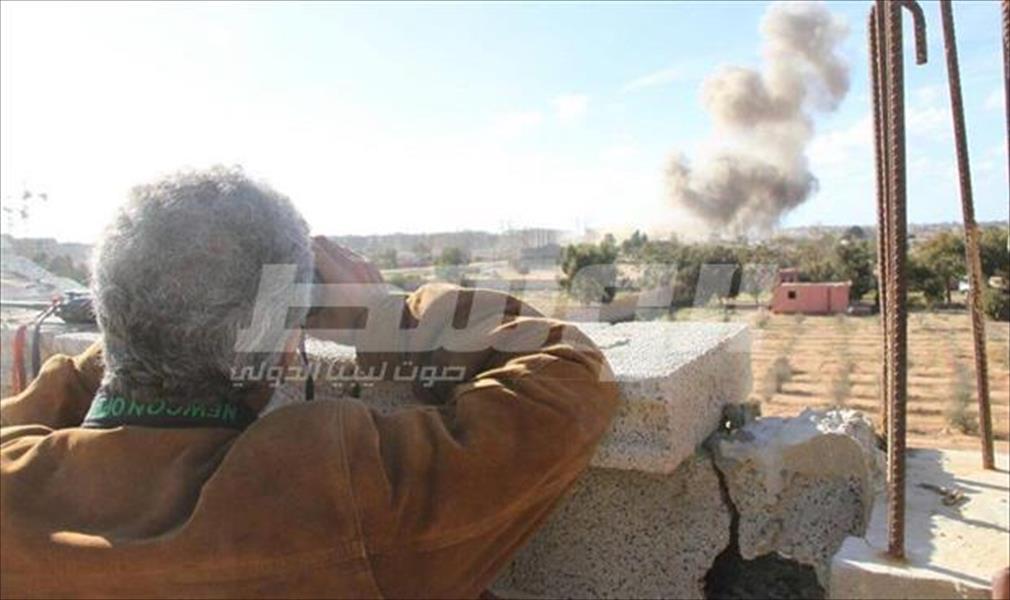 الجيش الليبي يسيطر على قرية المجاريس بقنفودة غرب بنغازي
