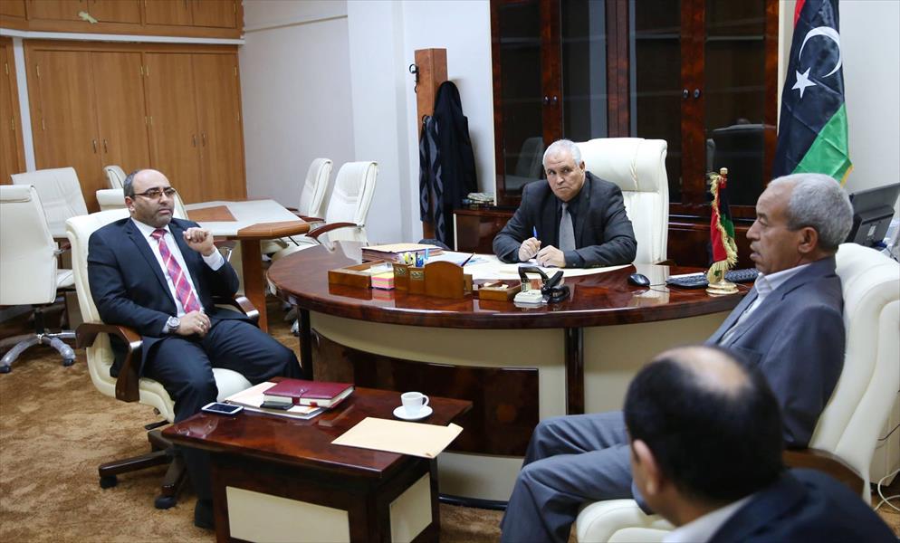 وزير الدولة المفوض يناقش تطبيق اتفاق عودة أهالي تاورغاء