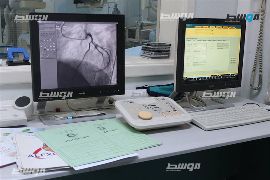 مستشفى الجلاء بنغازي يستقبل أكثر من 180 حالة قسطرة قلبية