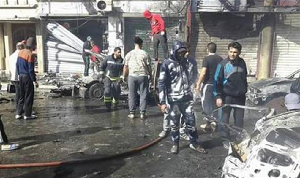الصور الأولى لموقع تفجير الماجوري.. وزير الداخلية الأسبق أحد المصابين