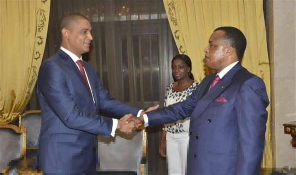 بوصفيطة يلتقي رئيس الكونغو ساسو نغيسو