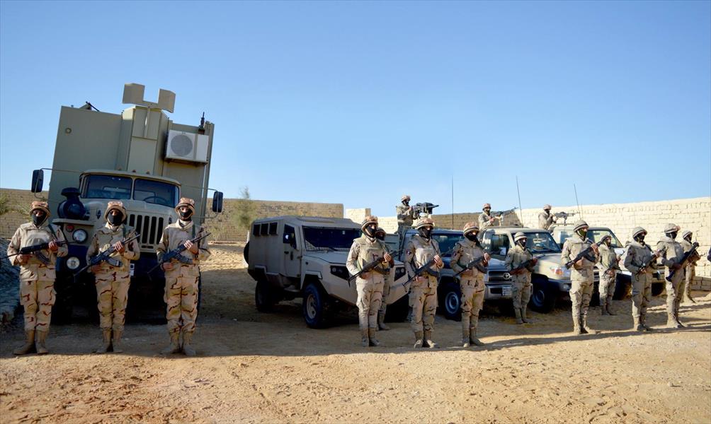 الجيش المصري ينعي مقتل 5 من رجاله في سيناء