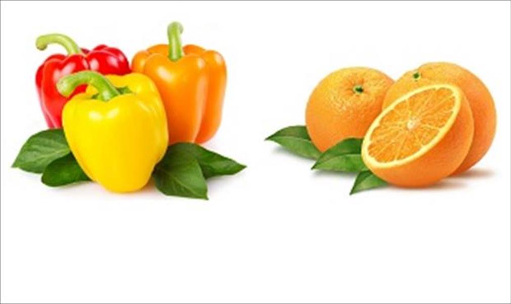 البرتقال والفلفل للوقاية من سرطان الرئة