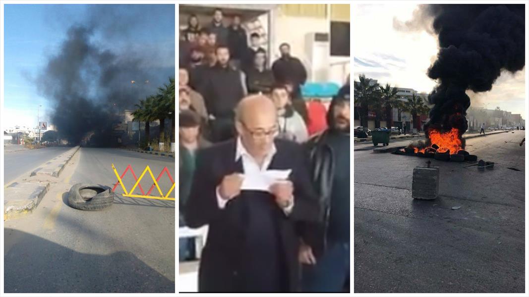 احتجاجات في حي الأندلس ضد «الميليشيات» .. وتجمع «طرابلس المركز» يدعمهم