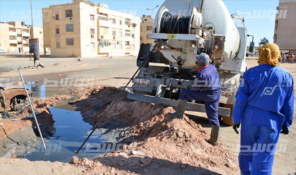 الحضيري: أربعة أسباب فاقمت مشكلة الصرف الصحي في بلدية سبها
