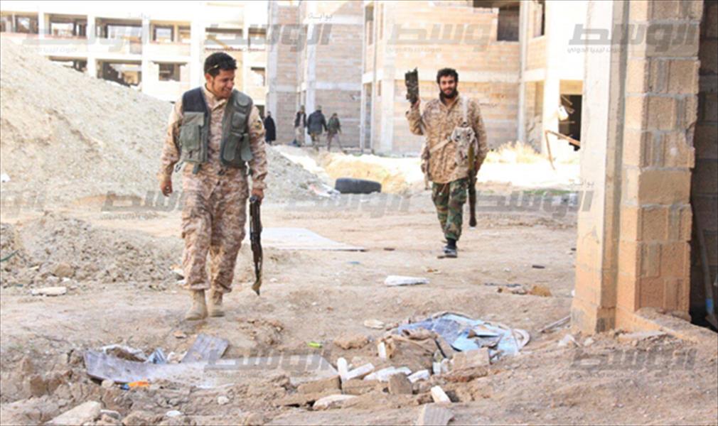 الزوي يؤكد السيطرة على مواقع جديدة بـ«عمارات الـ12» بقنفودة غرب بنغازي