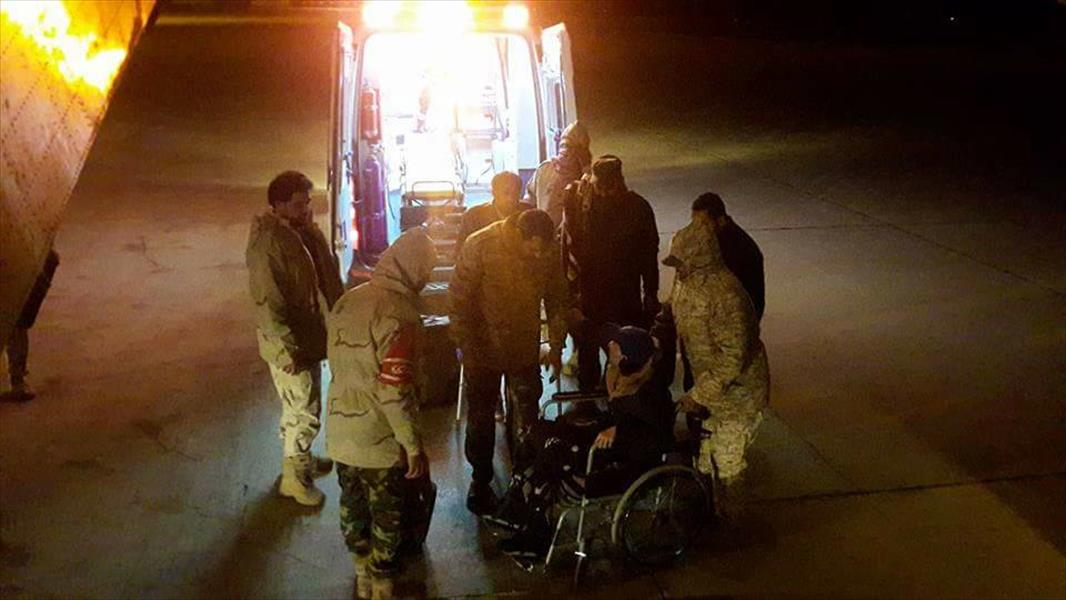 الزوي يؤكد مغادرة 70 جريحًا من الجيش لاستكمال العلاج في روسيا